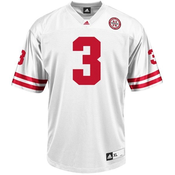 Taylor Martinez Stitch Nebraska Cornhuskers Jersey White NCAA College Football Fan Wear
